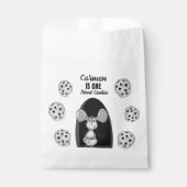 Sachets En Papier Une Souris Un Cookie Sucré Premier Anniversaire (Devant)