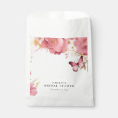 Sachets En Papier Une vie de papillons Shower de mariage (Devant)