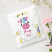 Sachets En Papier Unicorne Anniversaire fête rose (Scellé)