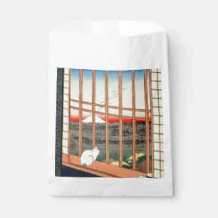 Sachets En Papier Utagawa Hiroshige - Champs de riz Asakusa