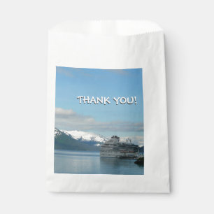 Sachets En Papier Vacances de croisière en Alaska Photographie de vo