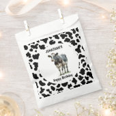 Sachets En Papier Vache Noir et blanc (Coupé)