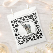 Sachets En Papier Vache noire et blanche (Coupé)