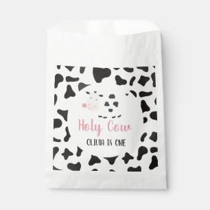 Sachets En Papier Vache sacrée Fleur de marguerite rose Impression d