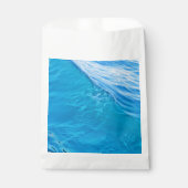 Sachets En Papier vague d'eau bleue (Devant)