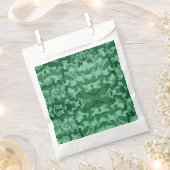 Sachets En Papier Vagues vertes (Coupé)