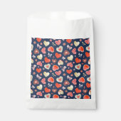 Sachets En Papier Valentines Motif de coeur (Devant)