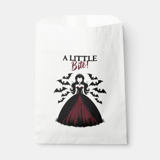 Sachets En Papier Vampire Reine Halloween (Devant)