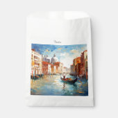Sachets En Papier Venise peinte, Italie (Devant)