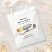 Sachets En Papier Ver de terre fusée (Coupé)