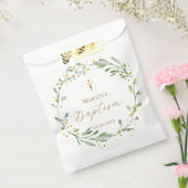 Sachets En Papier verdure couronne Baptême (Scellé)