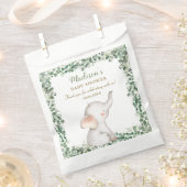 Sachets En Papier Vert Eléphant mignon Baby shower neutre genre (Coupé)