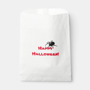 Sachets En Papier Veuve noire, sac de faveur Halloween