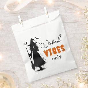 Sachets En Papier "Vibes perdues seulement" - Sorcière noire Hallowe