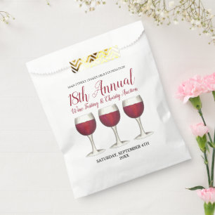 Sachets En Papier Vignoble Vignoble Bouteille Vignoble Dégustation