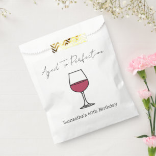 Sachets En Papier Vin de la perfection 60e anniversaire