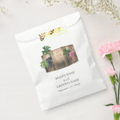 Sachets En Papier Vin rustique Barrel Vignoble Mariage (Scellé)