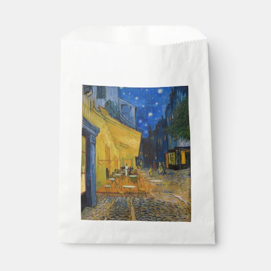 Sachets En Papier Vincent van Gogh - Café Terrasse en soirée (Devant)