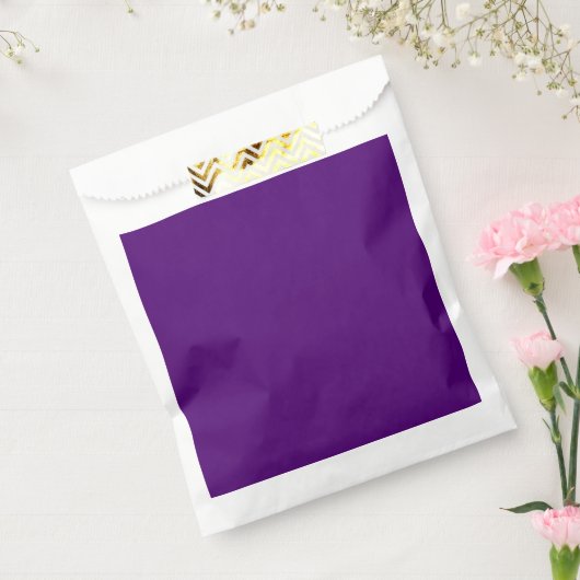 Sachets En Papier Violet royal (couleur solide) (Scellé)