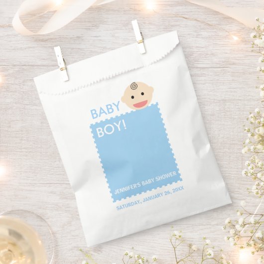 Sachets En Papier Visage bébé (Coupé)