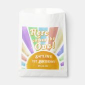 Sachets En Papier Voici Celui-Là ! Retro Boho Sun 1er anniversaire (Devant)