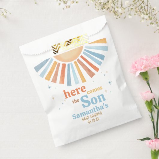 Sachets En Papier Voici le Baby shower du Fils (Scellé)