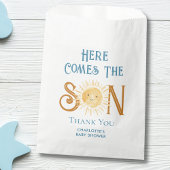 Sachets En Papier Voici le Baby shower du fils