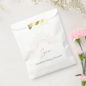 Sachets En Papier Voici Le Baby shower Moderne Sun Boho (Scellé)