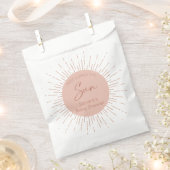 Sachets En Papier Voici Le Baby shower Sun Boho (Coupé)