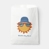 Sachets En Papier Voici le Fils Baby Boy Shower (Devant)