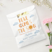 Sachets En Papier Voici Le Fils Baby shower Merci (Scellé)