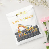 Sachets En Papier Voiture de construction grue amont (Scellé)