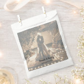 Sachets En Papier Vos propres photos Mariage passé (Coupé)