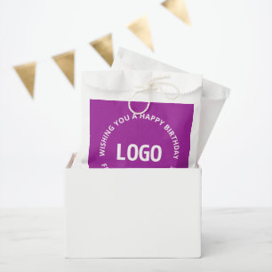 Sachets En Papier Votre logo et votre texte personnalisé   Joyeux an