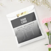 Sachets En Papier Votre logo, nom commercial et monogramme (Scellé)