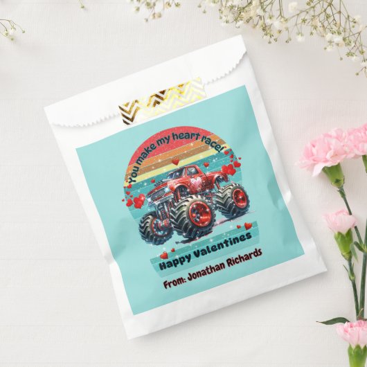 Sachets En Papier Vous Fabriquez Mon Camion Monster Rouge Course Coe (Scellé)