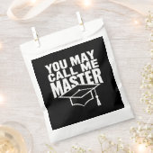 Sachets En Papier Vous Pouvez M'Appeler Maîtrise Diplômée 2024 (Coupé)