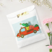 Sachets En Papier Vue latérale du camion père Noël Joyeux Noël (Scellé)