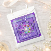 Sachets En Papier W2 pourpre (Coupé)