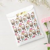 Sachets En Papier Watercolor cupcakes (Scellé)