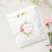 Sachets En Papier Watercolor Garden Wreath (Scellé)