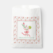 Sachets En Papier Watercolor Merry Mahjong Christmas Cocktail Party (Devant)