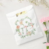 Sachets En Papier Watercolor Roses and Greenery Garden Wedding (Scellé)