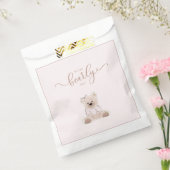 Sachets En Papier We Can Bearly Wait Teddy Bear Pink Baby Shower (Scellé)