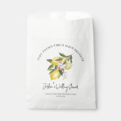 Sachets En Papier Wedding shower citron Squeeze principal trouvé (Devant)