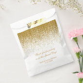 Sachets En Papier *Wedding shower Confetti de texture or (Scellé)