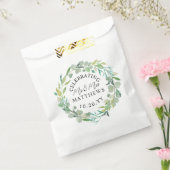Sachets En Papier Wedding shower Eucalyptus vert (Scellé)