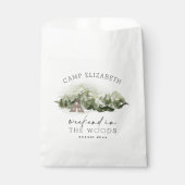 Sachets En Papier Week-end en Bois Camping Bachelorette (Devant)