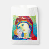 Sachets En Papier Wesołych Świąt Joyeux cadeau de Noël polonais (Devant)