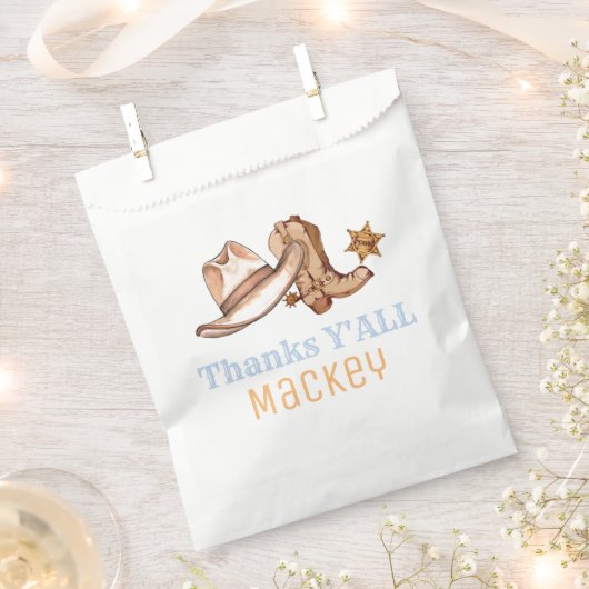 Sachets En Papier Western Premier Rodéo Anniversaire Plaque papier (Coupé)